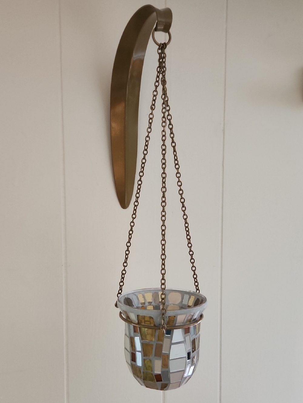 PartyLite Vienna Mosaic Hanging Sconce